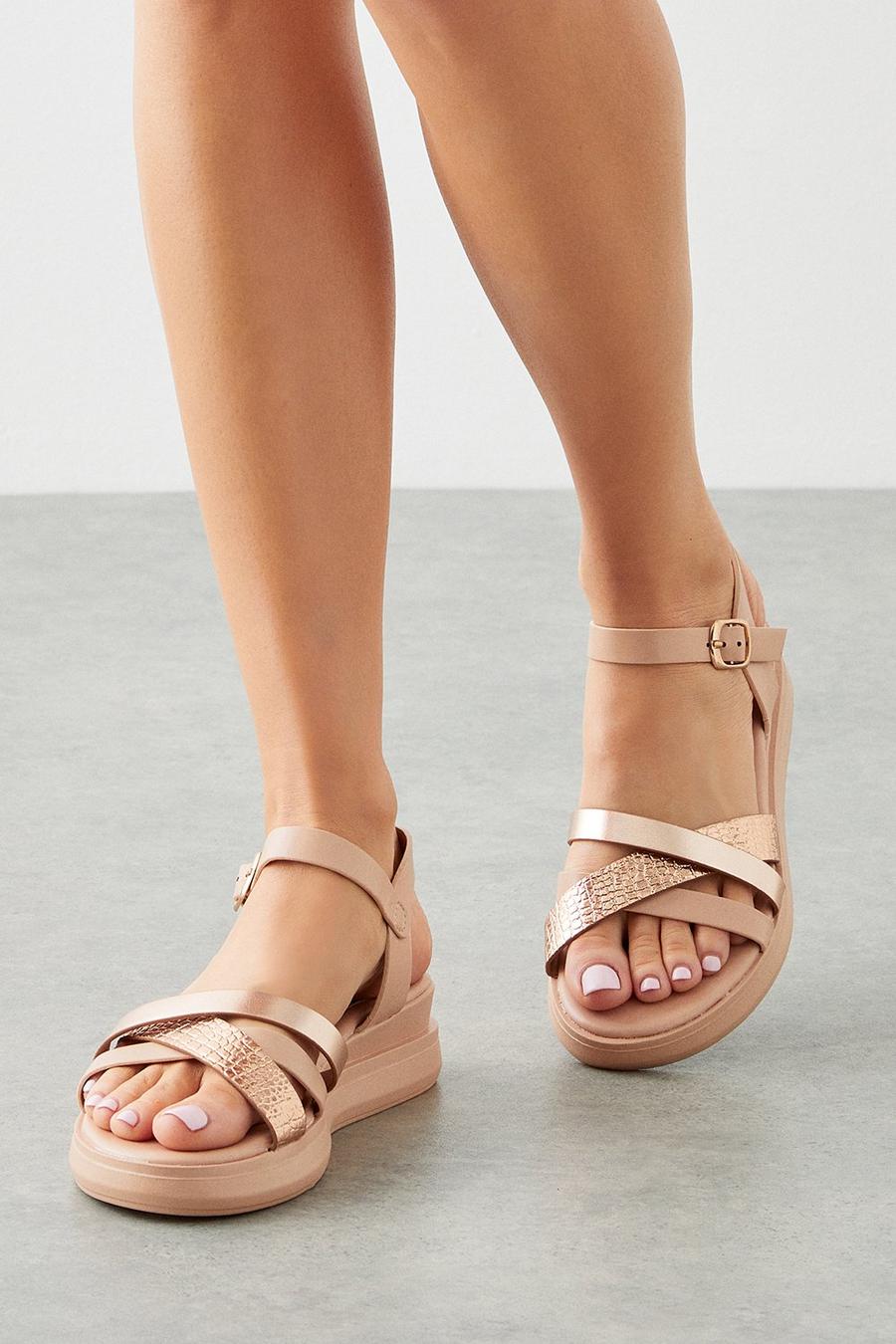 Good For The Sole: Wide Fit Harper Low Wedges