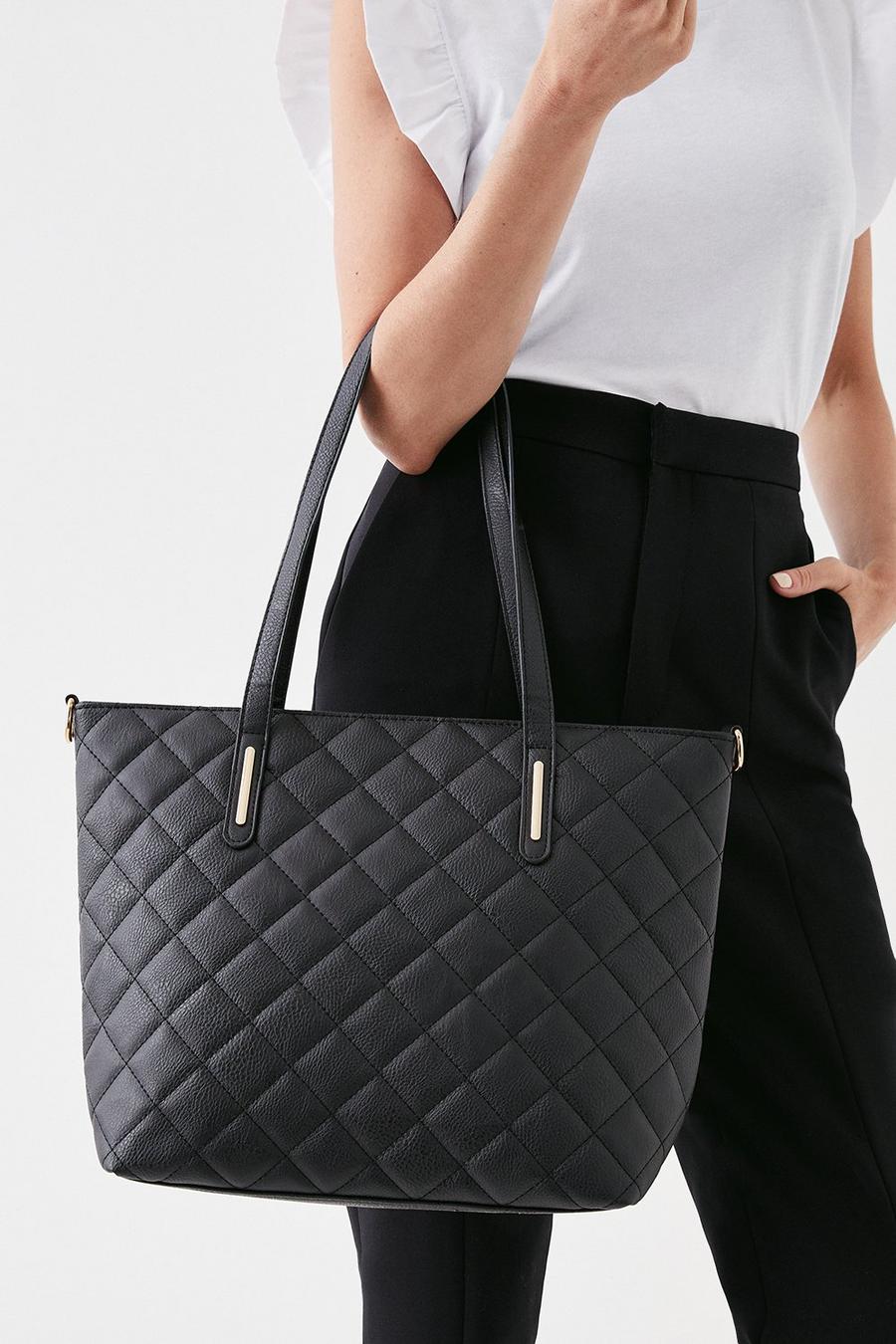 Faith: Arabella Quilted Tote Bag