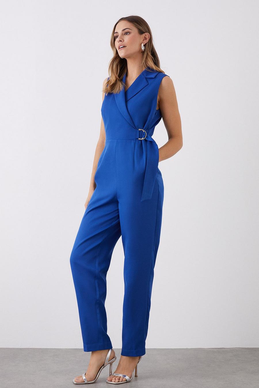 D Ring Tailored Jumpsuit