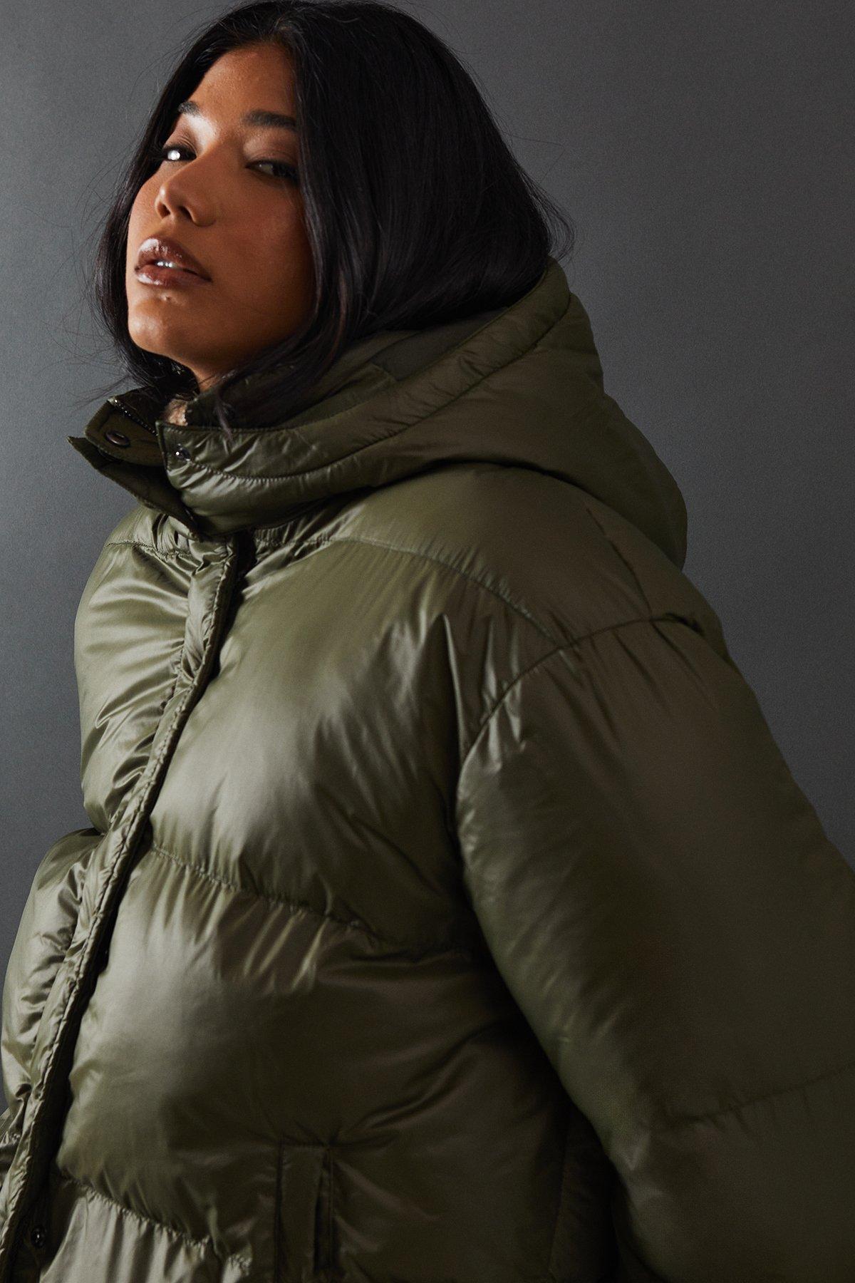 Nasty gal puffer jacket sale